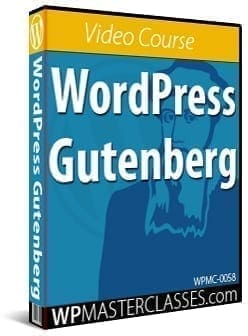 WordPress Gutenberg - WPMasterclasses.com